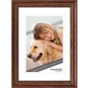 MendeFrames Holzrahmen H740 braun 15x15 cm mit Museumsglas