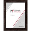 MendeFrames Holzrahmen H740 schwarz 20x20 cm mit Museumsglas