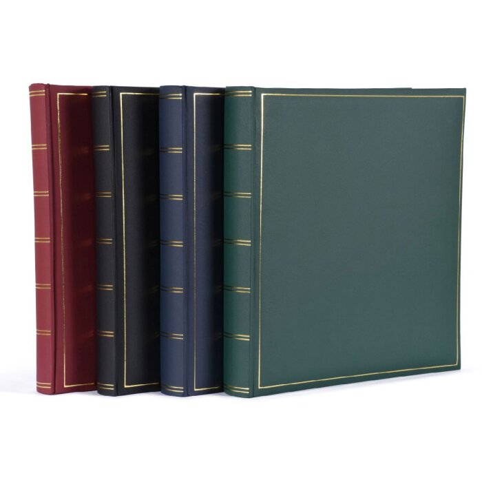 Album foto Henzo CHAMPAGNE, 35x35 cm, 70 pagini albe, copertă din piele artificială cu imprimeu aurit