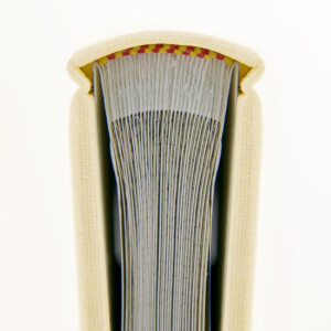 Album foto ZEP Cotton cu velină, copertă din lână, 40/60 pagini