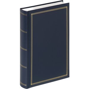 Album foto Walther Monza 200/300 imagini, copertă din piele artificială cu imprimeu auriu în relief