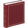 Album foto Walther Monza 200/300 imagini, copertă din piele artificială cu imprimeu auriu în relief