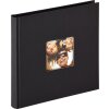 Walther Klein-Fotoalbum FUN 18x18 cm 30 schwarze Seiten