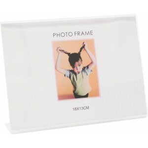 Ramă foto din acril Deknudt S58RL, formă L, 10x15-20x30 cm