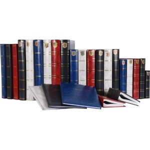 Album foto Henzo Basicline – copertă vinil cu imprimeu, alb, roșu, albastru, negru