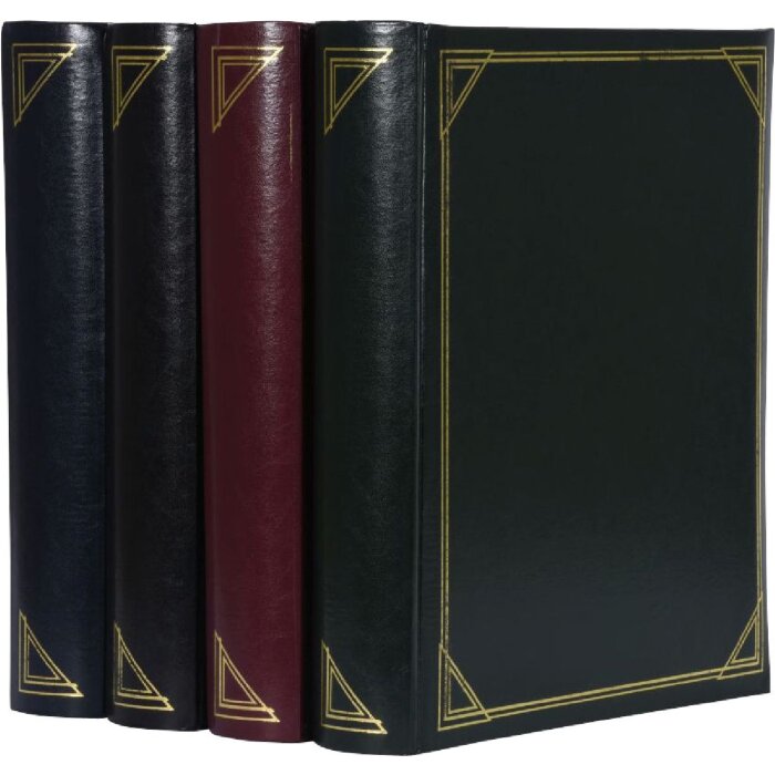 Album foto Henzo Promo Classic 29x33,5 cm, cu încăpătoare din piele artificială aurită