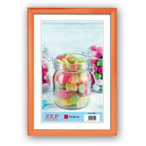 Rama foto din plastic ZEP YB, sortită, 6 culori, 10x15–50x70 cm