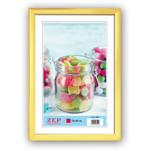Rama foto din plastic ZEP YB, sortită, 6 culori, 10x15–50x70 cm