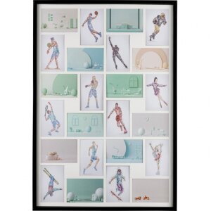 Rama foto Henzo Piano pentru 3-24 imagini 10x15 cm și 13x18 cm din lemn