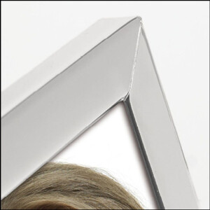 Ramă foto ZEP 5S01 versilberată, lucioasă, 7x10 cm – 21x30 cm