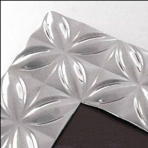 Rama foto Apollonia, metal, bronz și argint, hexagonală, pentru suspendare și punere