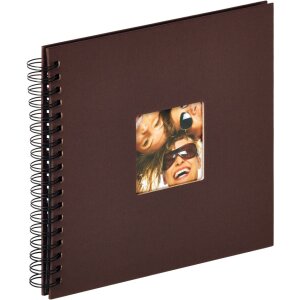 Album spiral Walther Fun 26x25 cm, 40 pagini negre cu fereastră foto