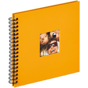 Album spiral Walther Fun 26x25 cm, 40 pagini negre cu fereastră foto