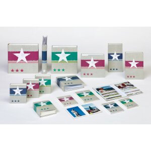 Walther Einsteckalbum Stellar rosa blau grün 9x13...