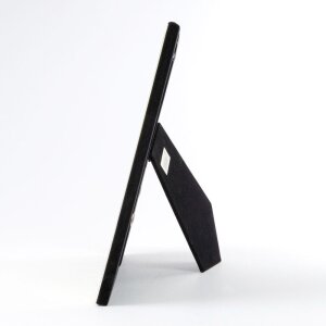 Ramă foto metalică Conny argint cu motive de inimi,...