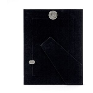 Ramă foto metalică Conny argint cu motive de inimi, dimensiuni 10x15 cm, 13x18 cm și 15x20 cm