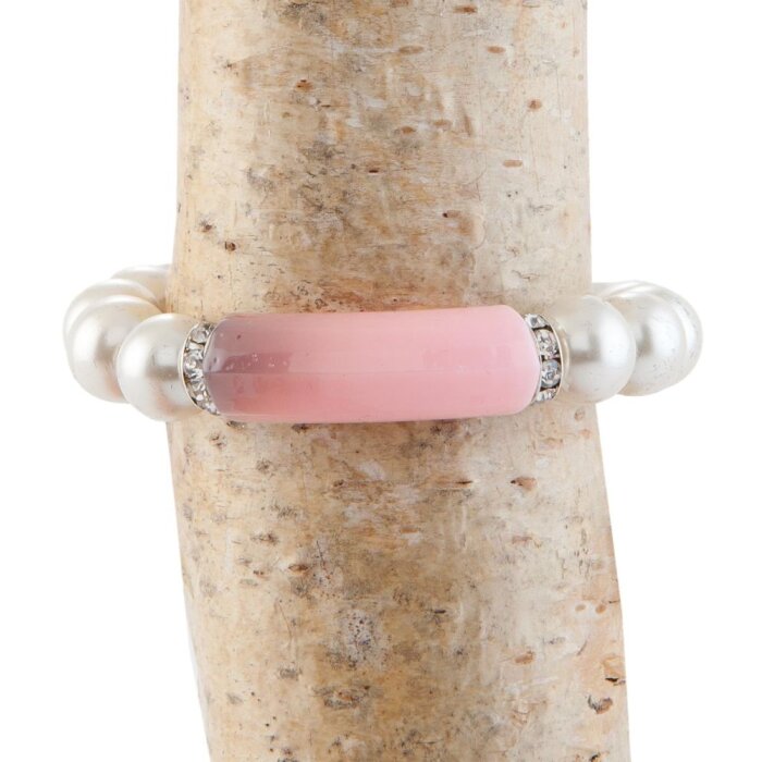 Clayre & Eef Armband B0101623 Kunstschmuck in Schwarz Größe M