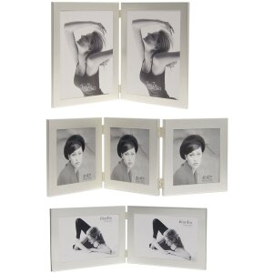 Mehrfachrahmen Samana mattsilber 10x10 cm, 10x15 cm und...