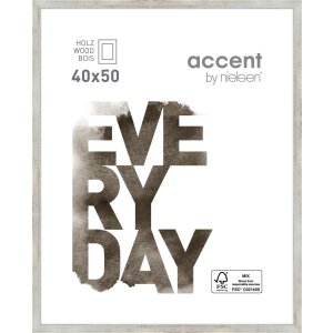 Nielsen Holzrahmen Zoom 10x15 bis 40x50 cm Normalglas Leistenbreite 1,3 cm