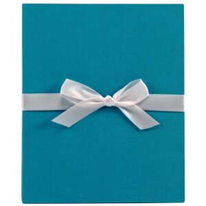 Goldbuch Leporellomappe Linum Leinen 10 Fotos 13x18 cm Schwarz