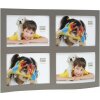 Rama foto Deknudt S67SK, curbată, alb și taupe, pentru 2-8 imagini 10x15 cm