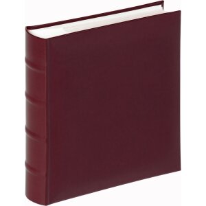 Album foto Walther Leder Classic 10x15 cm / 15x20 cm, vinroșu și negru