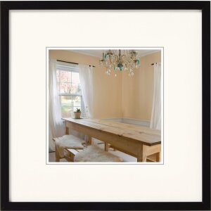 Walther Holzrahmen Peppers 30x30 cm schwarz Blockprofil...