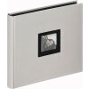Walther Fotoalbum Black White Leinen 50 Seiten Schwarz 26x25 cm oder 30x30 cm