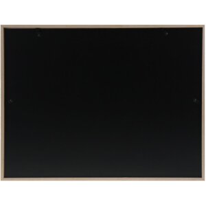 KIARA Fototablett ZEP 45x35 cm Holz natur schwarz weiß für 9 Fotos