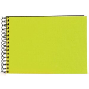 Goldbuch Spiralalbum Bella Vista 24x17 cm Leinen 40 weiße oder schwarze Seiten