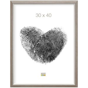 Deknudt Bilderrahmen S42J Schräge Leiste Silber 9x13...