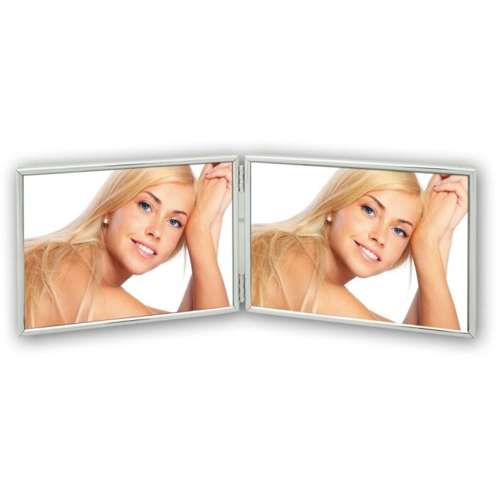 Ramă foto dublă DENISE pentru 2 imagini 10x15 cm sau 13x18 cm