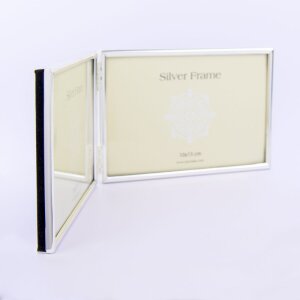 Ramă foto dublă DENISE pentru 2 imagini 10x15 cm sau 13x18 cm