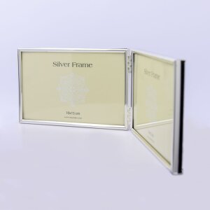 Ramă foto dublă DENISE pentru 2 imagini 10x15 cm sau 13x18 cm