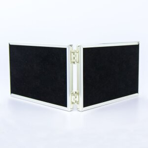 Ramă foto dublă DENISE pentru 2 imagini 10x15 cm sau 13x18 cm