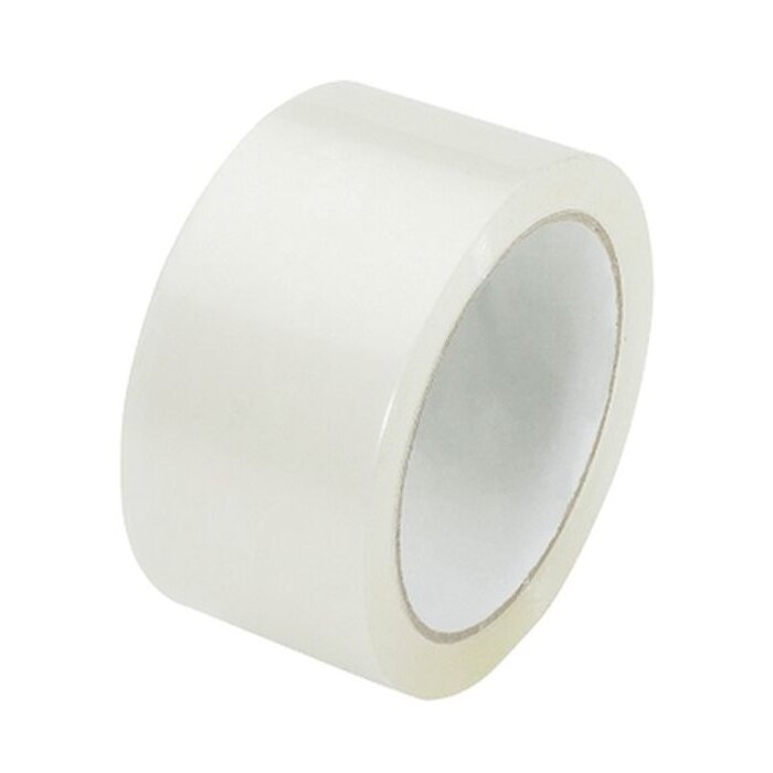 PP Klebeband 50mm 66m transparent Premium Naturkautschuk Kleber leises Abrollen