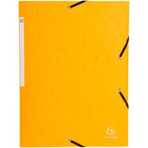 Exacompta Sammelmappe A4+ Scotten 3 Klappen 35mm Rücken Manila-Karton