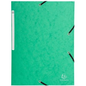 Exacompta Sammelmappe A4+ Scotten 3 Klappen 35mm Rücken Manila-Karton