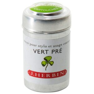 Cartușe J. Herbin pentru penale standard – 6 buc. cu 2 ml, în ambalaj din aluminiu