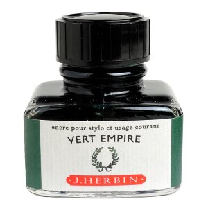 Tinte de stilografie J. Herbin 30 ml, neagră, pentru...
