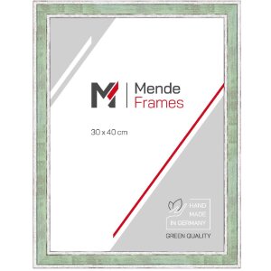 MendeFrames H460 Bilderrahmen Vintage hellgrün 18x24...