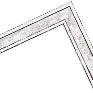 MendeFrames Bilderrahmen H460 Vintage silber 21x29,7 cm Museumsglas