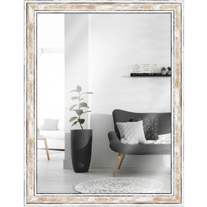 MendeFrames Wandspiegel H460 Vintage Gold 20x40 cm
