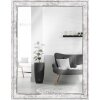 MendeFrames Wandspiegel H460 Vintage Optik silber 40x60 cm