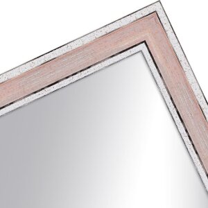 MendeFrames Wandspiegel H460 Vintage Rosa 42x59,4 cm