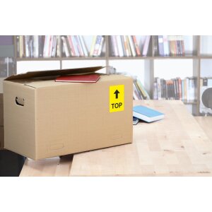 HERMA Etiketten A4 gelb 210x297 mm Papier matt 20 Stück selbstklebend