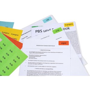 HERMA 4497 Etiketten A4 rot 199,6x143,5 mm Papier matt 40 St.