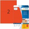 HERMA 4497 Etiketten A4 rot 199,6x143,5 mm Papier matt 40 St.