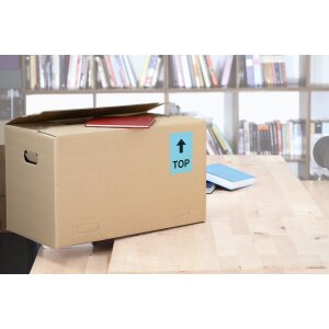 HERMA 4498 Etiketten A4 blau 199,6x143,5 mm Papier matt 40 St.