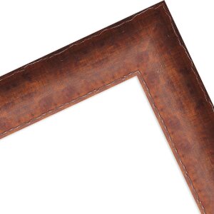 MendeFrames Holzrahmen H620 Antik nussbaum 50x70 cm Klarglas